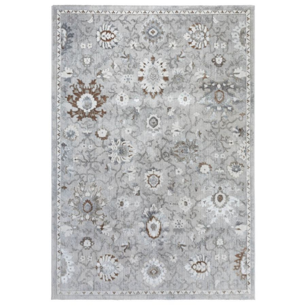 Турецкий прямоугольный ковёр  B0833A WHITE/CREAM