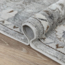Турецкий прямоугольный ковёр  B0833A WHITE/CREAM