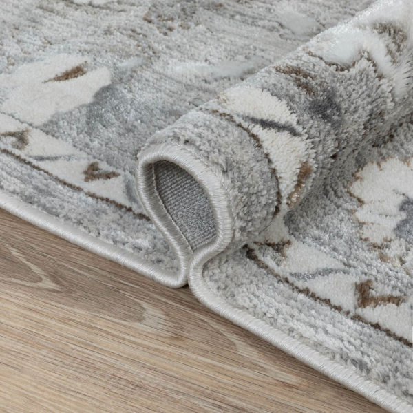 Турецкий прямоугольный ковёр  B0833A WHITE/CREAM
