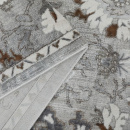 Турецкий прямоугольный ковёр  B0833A WHITE/CREAM