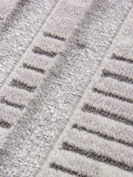 Турецкий овальный ковёр 04075A CREAM HB / ICE GREY HB