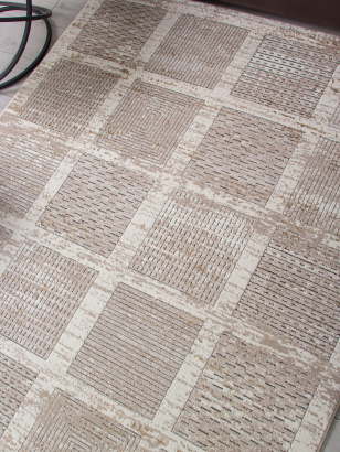 Турецкий прямоугольный ковёр 04251A BEIGE FDY / CREAM HB