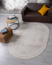 Турецкий овальный ковёр 04293A BEIGE FDY / CREAM HB