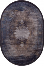 Иранский овальный ковёр 7312 GRAY