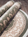 Иранский овальный ковёр 8023 CREAM