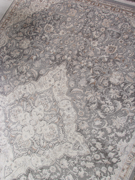 Турецкий прямоугольный ковёр OC101G GREY / GREY