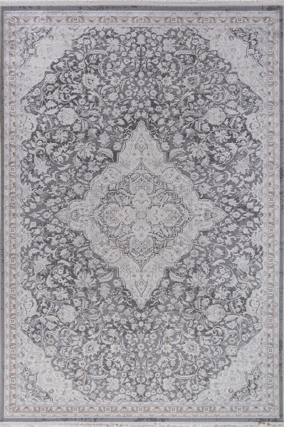 Турецкий прямоугольный ковёр OC101G GREY / GREY