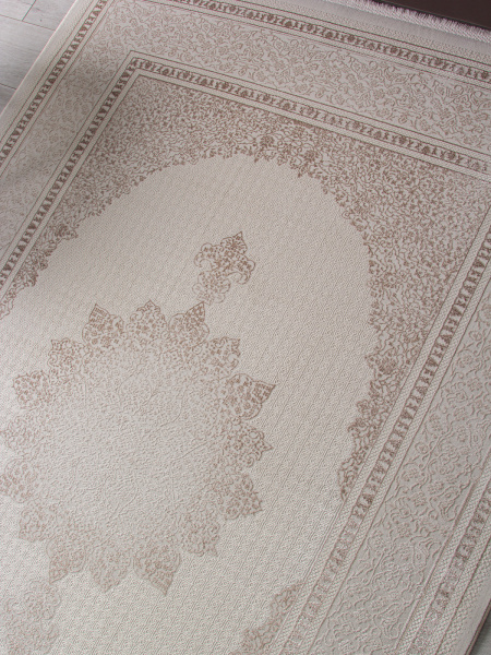 Турецкий прямоугольный ковёр OC103A CREAM / CREAM
