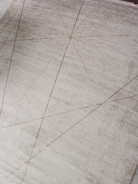 Турецкий прямоугольный ковёр OC104A CREAM / CREAM