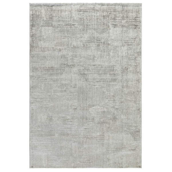 Турецкий прямоугольный ковёр  ED06B HB L.GREY/GREY