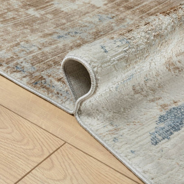 Турецкий прямоугольный ковёр  EN48A HB L.GREY/VIZON