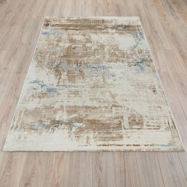 Турецкий прямоугольный ковёр  EN48A HB L.GREY/VIZON