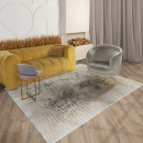 Турецкий прямоугольный ковёр  FO92B VIZON/CREAM
