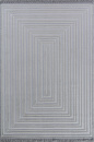 Турецкий прямоугольный ковёр O2655 995 GREY / GREY