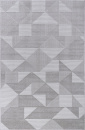 Российский прямоугольный ковёр F603 GRAY