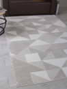 Российский прямоугольный ковёр F603 GRAY