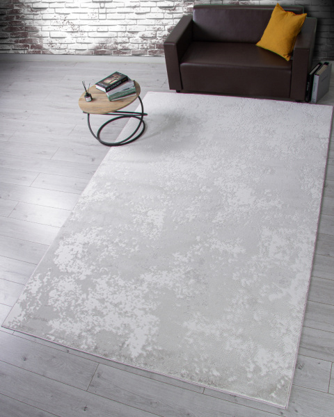 Российский прямоугольный ковёр F620 GRAY