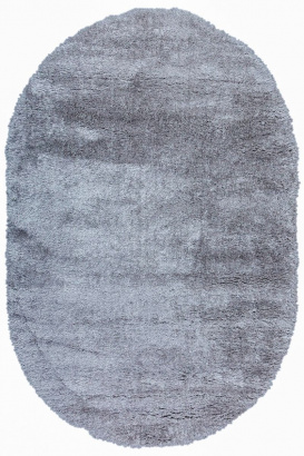Турецкий овальный ковёр P001A GREY