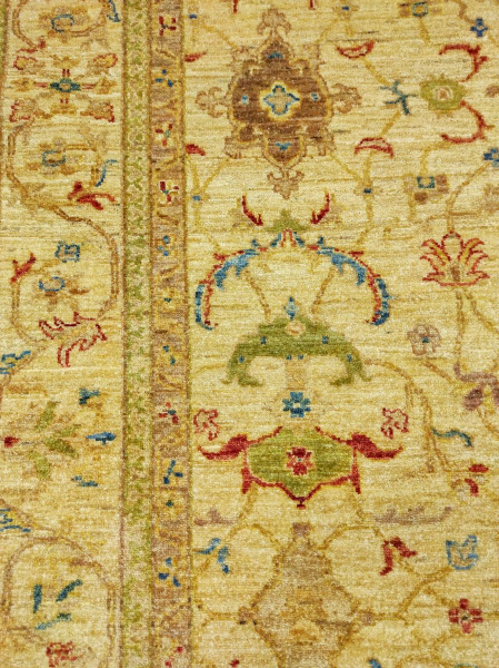 Узбекский прямоугольный ковёр 1209 - 22 3E