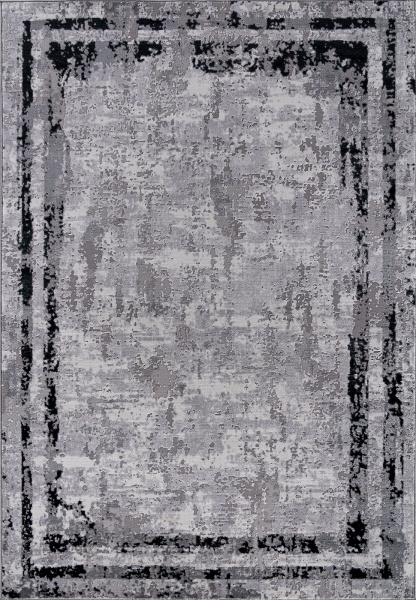 Российский прямоугольный ковёр G010 GRAY