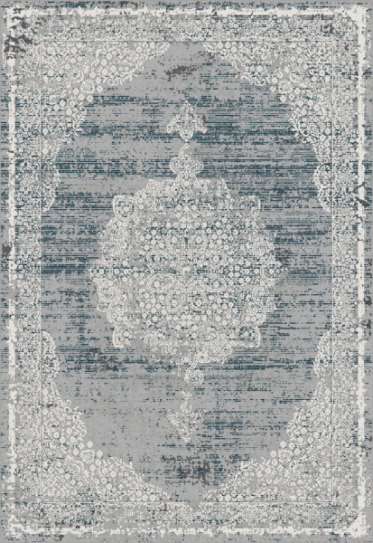 Российский прямоугольный ковёр G013 GRAY