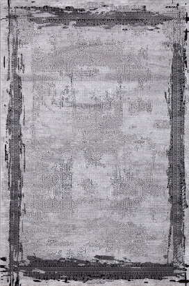 Турецкий прямоугольный ковёр PN003G GREY / GREY