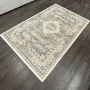 Турецкий прямоугольный ковёр 6691A D.BEIGE / WHITE