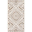 Турецкий прямоугольный ковёр  6610A L.BROWN/WEISS