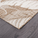 Турецкий прямоугольный ковёр  8913A L.BROWN/WEISS