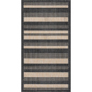 Турецкий прямоугольный ковёр  A955A BLACK/CREAM