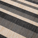 Турецкий прямоугольный ковёр  A955A BLACK/CREAM