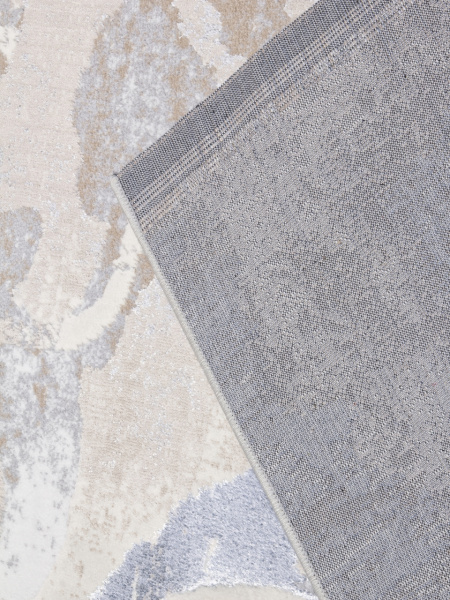 Ковровая дорожка D070A CREAM SHIRINK / BLUE FDY PERU