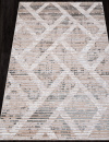 Турецкий прямоугольный ковёр L512A D.GREY SHIRINK / BLUE FDY