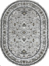 Турецкий овальный ковёр  SH155 WHITE/GREY 