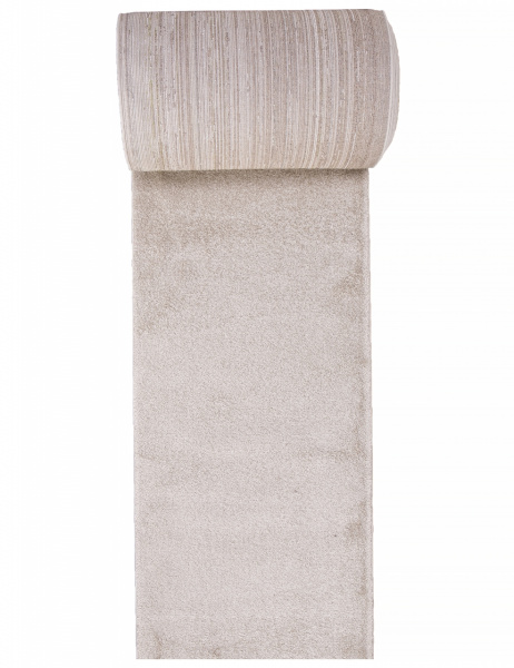 Ковровая дорожка Однотонный Бежевый PLATINUM