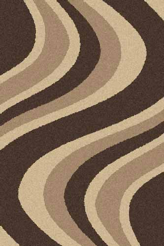 Российский прямоугольный ковёр t617 BROWN