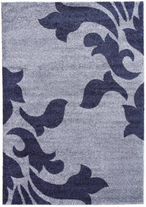 Российский прямоугольный ковёр t620 BLUE-NAVY