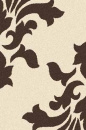 Российский прямоугольный ковёр t620 CREAM-BROWN