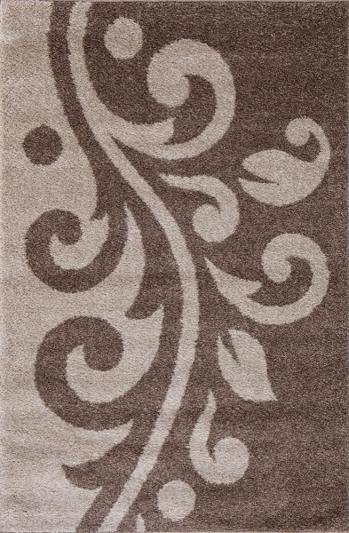Российский прямоугольный ковёр t621 DARK BEIGE