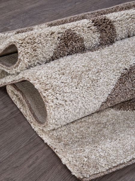 Российский прямоугольный ковёр t621 DARK BEIGE