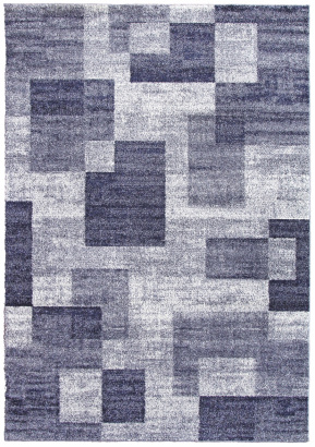 Российский прямоугольный ковёр t635 BLUE