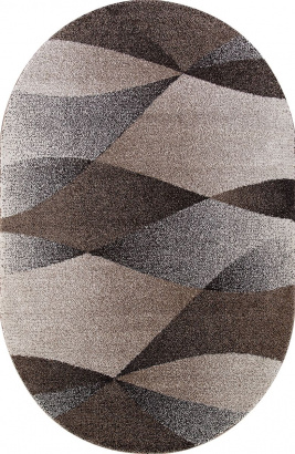 Российский овальный ковёр t636 BEIGE