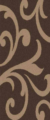 Российская прямоугольная дорожка t644 BEIGE-D.BEIGE