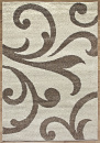 Российский прямоугольный ковёр t644 CREAM-D.BEIGE