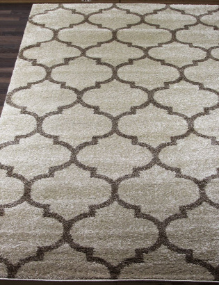 Российский прямоугольный ковёр T693 BEIGE-D.BEIGE