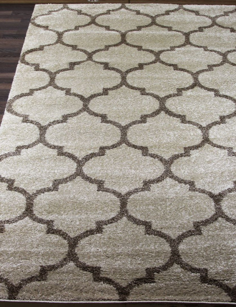 Российский прямоугольный ковёр T693 BEIGE-D.BEIGE