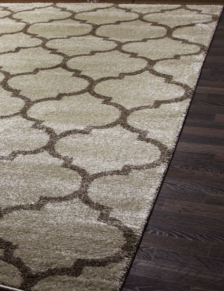 Российский прямоугольный ковёр T693 BEIGE-D.BEIGE