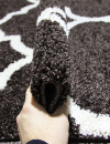 Российский прямоугольный ковёр T693 BROWN-CREAM