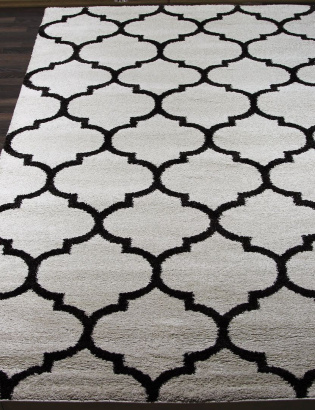 Российский прямоугольный ковёр T693 CREAM-BROWN