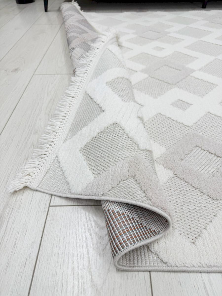Турецкий прямоугольный ковёр EN 261 CREAM BEIGE